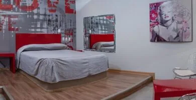 habitacion motel pareja santiago